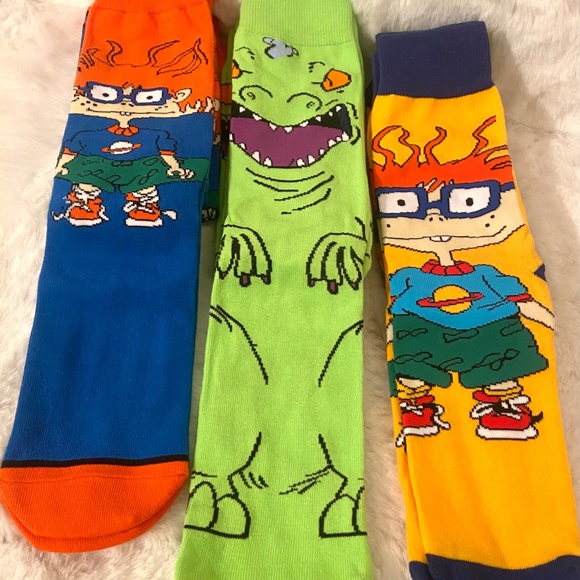 NWT *Rugrats 3 Pack Collection Socks* - Picture 3 of 4